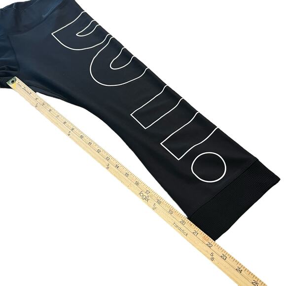 Nike cropped leggings just do it size medium black dri-fit - Picture 8 of 9